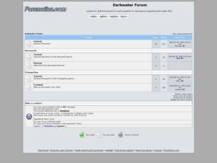 Darkwater Staff Forum