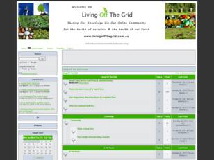 Living Off The Grid Forum