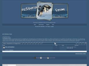 OZ Siberians Forum