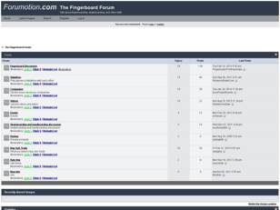 The Fingerboard Forum